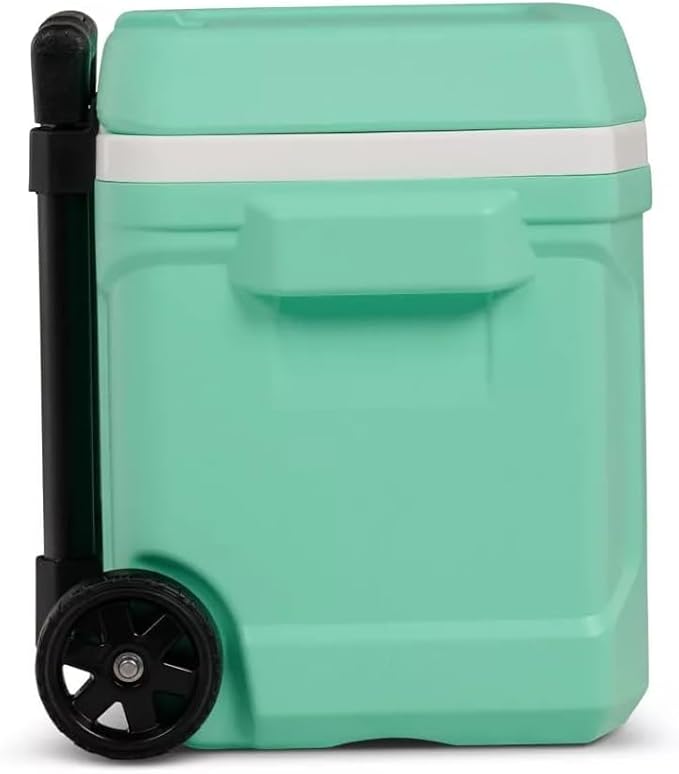 Igloos Cooler Hard-Sided Ice Chest, Insulated Portable Cooler, Heavy-Duty, Leak-Resistant Lid, Lightweight Ergonomic Handle