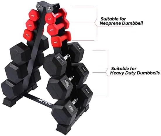 Dumbbell Weight Storage Dumbbell Rack,Classic Fit Dumbbell Frame,Sport Dumbbell Stand,Home Gym Training Dumbbell Stand for Home Hotel School 176/ 660LBS
