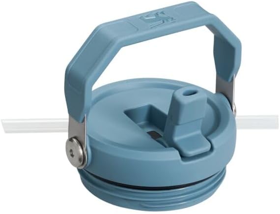 Stanley IceFlow Flip Straw Tumbler with Handle 20 oz | Twist On Lid and Flip Up Straw | Leak Resistant Water Bottle | Insulated Stainless Steel |BPA-Free | Navy