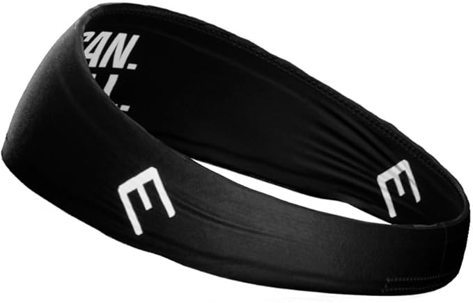 Unisex Headband/Sweatband. Best for Sports, Fitness, Working Out, Yoga. Tapered Design. Reversible.