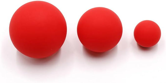 Fascia Massage Ball Set (2.48" + 1.97" + 1.18") for Muscle Relief,Yoga Deep Relaxation,Trigger Point & Active Therapy,Targeted Therapy for Full Body(3 Pieces)