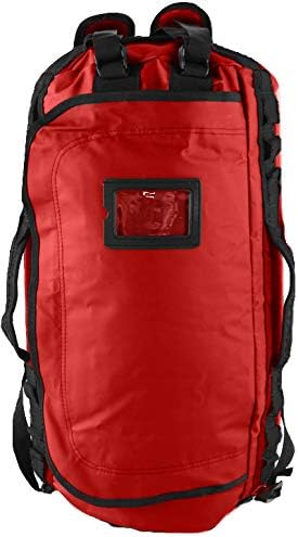 Element Equipment Trailhead Duffel Bag Shoulder Straps Waterproof Red Medium