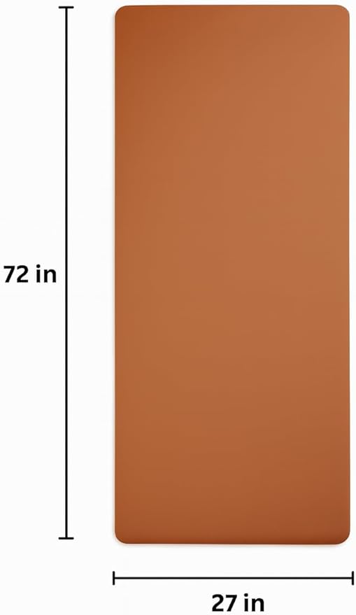 Yoga Mat Fitness Mat for Women, Men & Children, Slip-Resistant and Moisture Absorbing Exercise Mat for Home, Pilates, Yoga and Floor Workouts