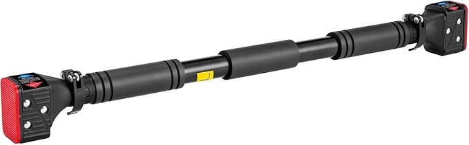 leikefitness Pull-Up Bar For Door Frame Chin Up Bar Upper Body Workout Adjustable Portable Training Pull-Up Bars Bars without Screw - Adjustable Width Locking Mechanism