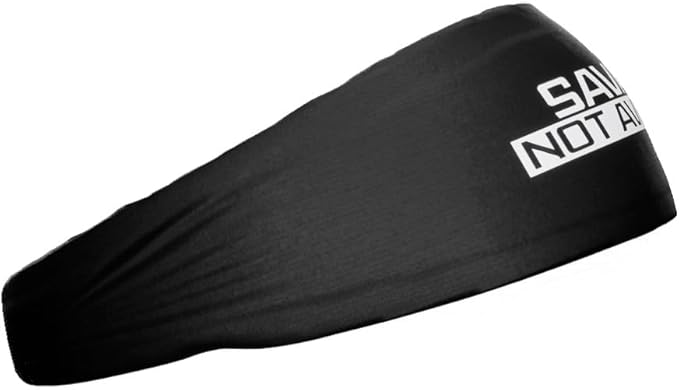 Unisex Headband/Sweatband. Best for Sports, Fitness, Working Out, Yoga. Tapered Design. Reversible.