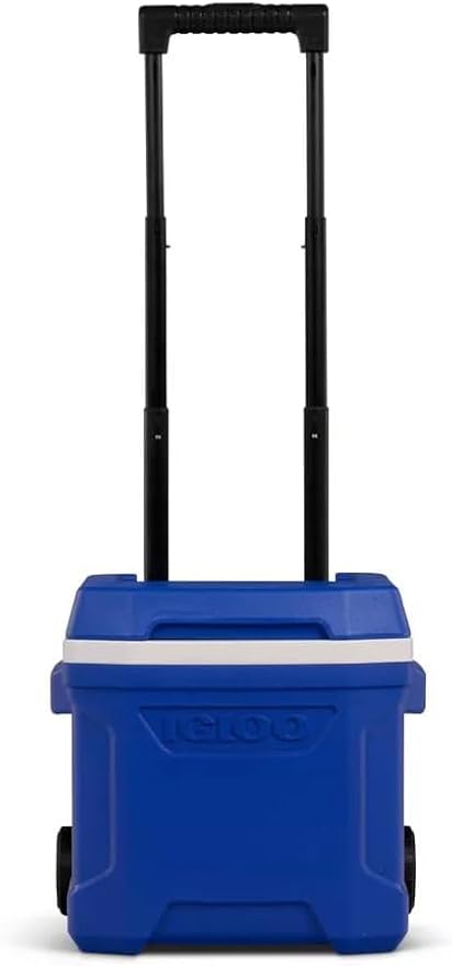 Igloos Cooler Hard-Sided Ice Chest, Insulated Portable Cooler, Heavy-Duty, Leak-Resistant Lid, Lightweight Ergonomic Handle