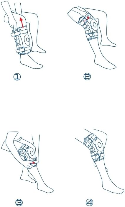 NEENCA Professional Knee Brace for Knee Pain, Hinged Knee Support with Patented X-Straps Fiting System, Strong Stability for Joint Pain Relief, Arthritis, Meniscus Tear, ACL, PCL, MCL, Sports, Workout