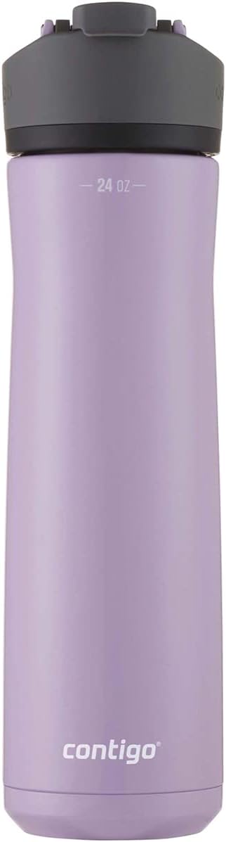 Contigo Cortland Chill 2.0 24oz. Insulated Stainless Steel Water Bottle with AUTOSEAL Lid Lavender