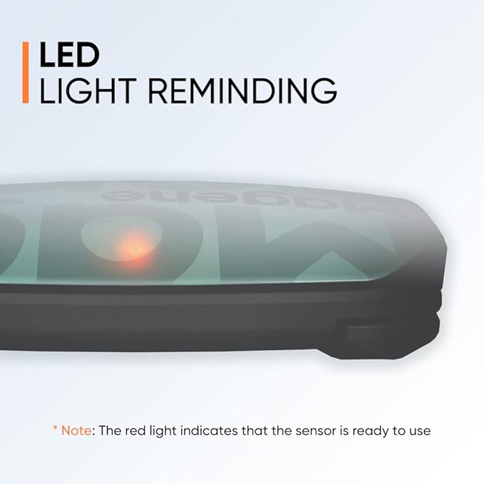 Magene H603 Chest Strap Heart Rate Monitor, ANT+ and Bluetooth Compatible with Fully Adjustable Strap, iPhone & Android Compatible