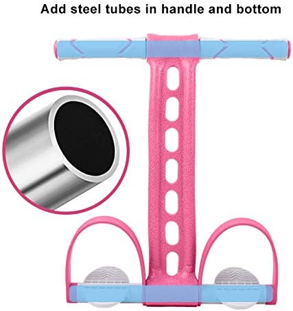 Yoga Pedal Resistance Band Elastic Pull Rope Fitness Sit-up Exercise Equipment at Home Gym Arm Abs Workout Equipment Leg Stretching Equipment