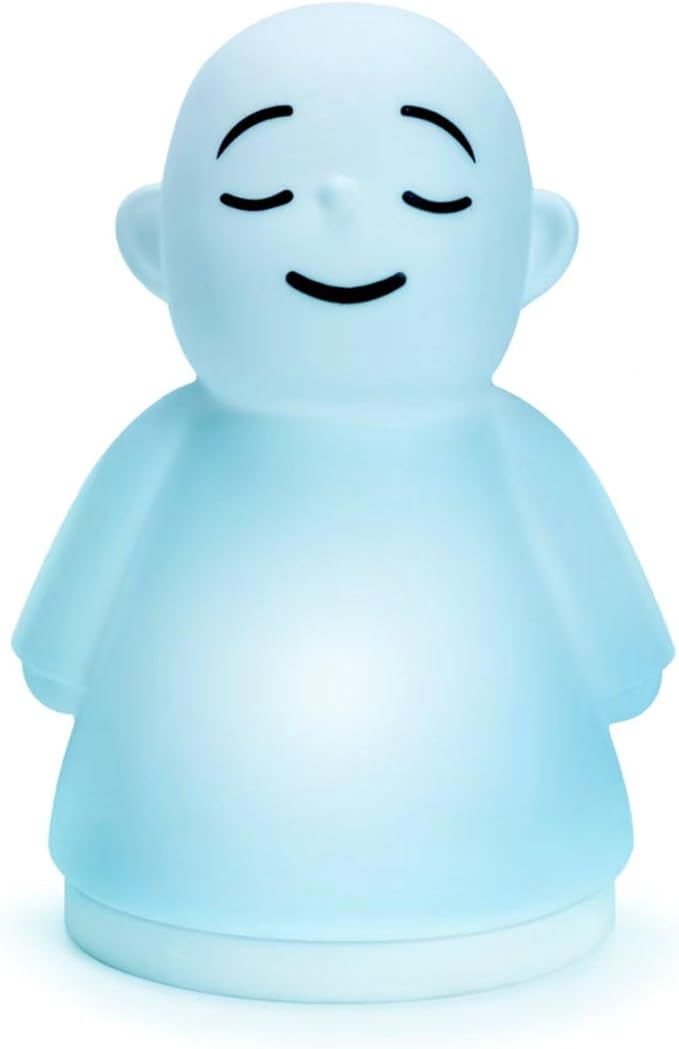 Mindfulness Meditation Anxiety & Stress Relief Tool for Women Men- Relaxing for Adults Kids - Upgraded 2 in 1 Touch Breathing Night Light