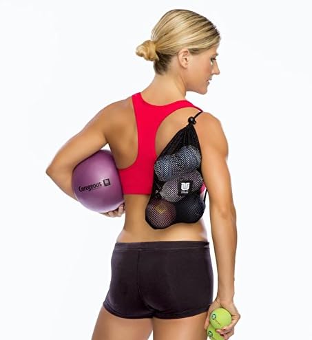 Tune Up Fitness – Alpha Ball | Large Therapy Ball | Massage Ball for Myofascial Release, Pain Relief - Back, Shoulders, Hamstrings, HIPS, Glutes