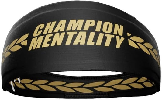 Unisex Headband/Sweatband. Best for Sports, Fitness, Working Out, Yoga. Tapered Design. Reversible.