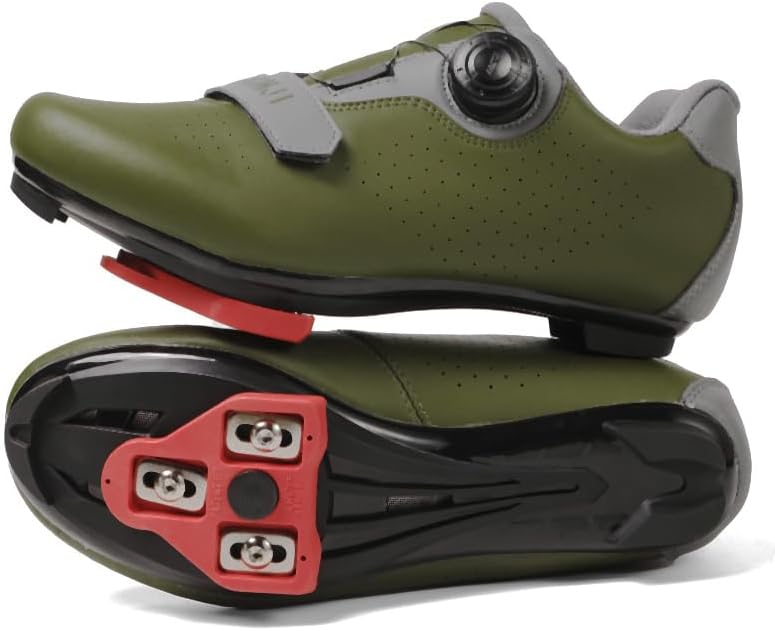 Cycling Shoes, Unisex Delta Cleats Compatible, Indoor Peloton and Outdoor Road Bike Shoes for Men and Women