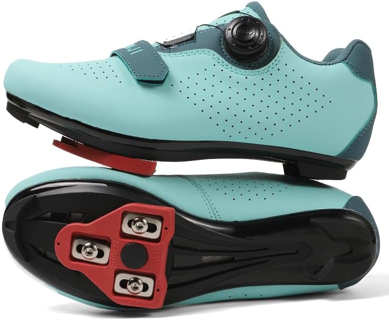 Cycling Shoes, Unisex Delta Cleats Compatible, Indoor Peloton and Outdoor Road Bike Shoes for Men and Women