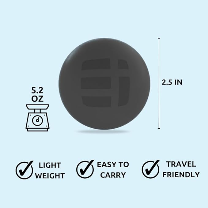 Massage Lacrosse Balls for Myofascial Release, Trigger Point Therapy Ball Set, Foot Massage Ball Roller for Plantar Fasciitis, Yoga Deep Tissue, Physical Therapy Balls Hard Rubber 2 pack (Night Black)