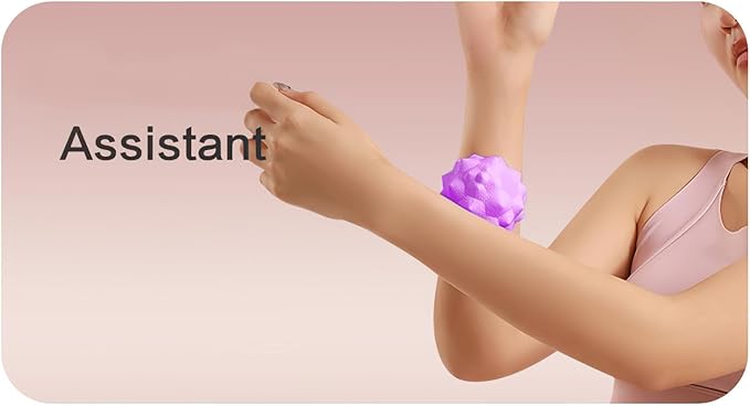 Massage Balls,Hand Massage Ball Body Acupressure Spiky Massage Balls,Foot Arch Trainer Plantar Fasciitis, Muscle Massager Ball Exercise