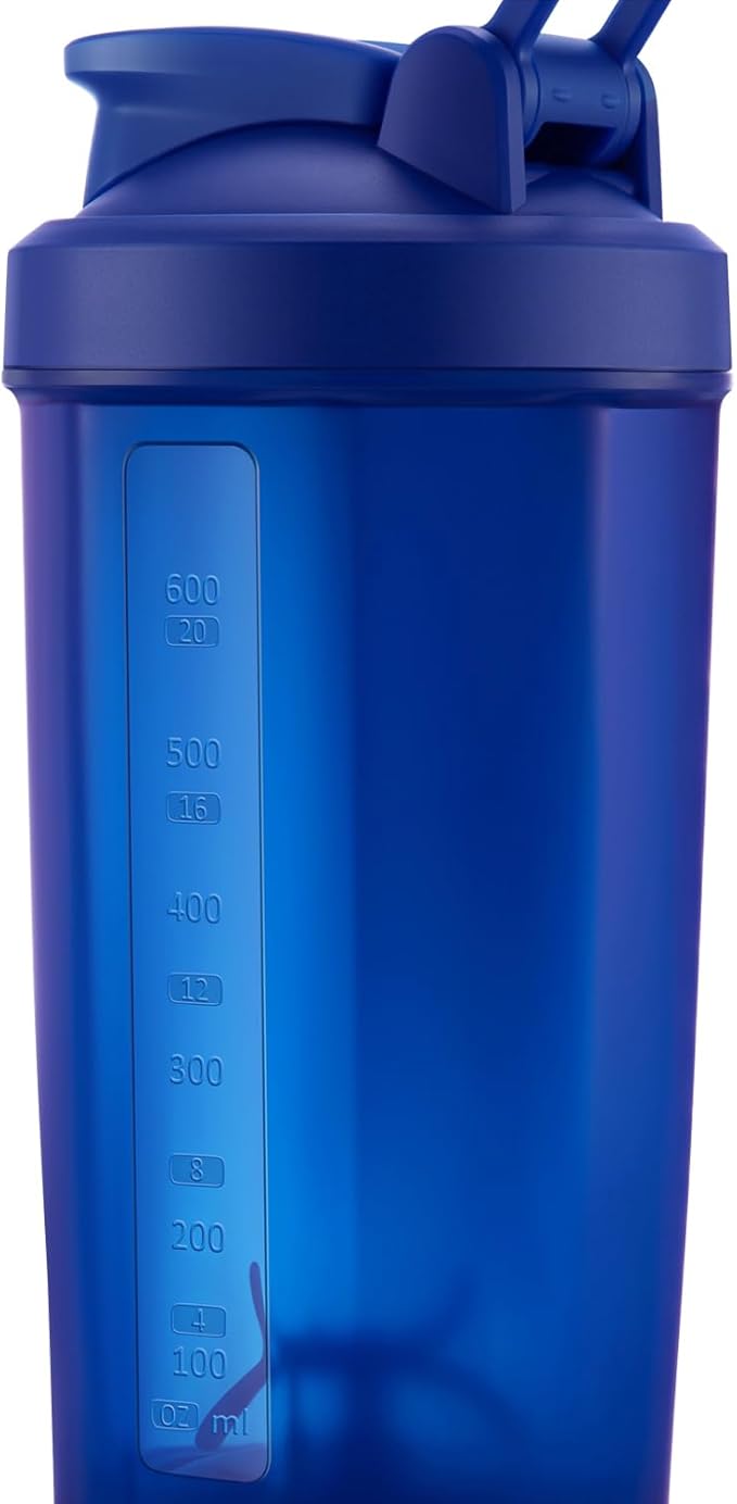 VOLTRX Protein Shaker Bottle, Merger USB C Rechargeable Electric Protein Shake Mixer, Shaker Cups for Protein Shakes and Meal Replacement Shakes, BPA Free, 24oz