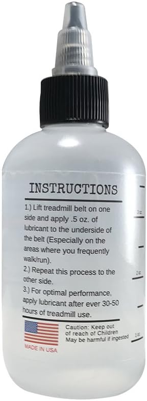 Unisport Treadmill Belt Lubricant 100% Silicone Treadmil Belt Lube, Made in The USA (1 Pack or 2 Pack)