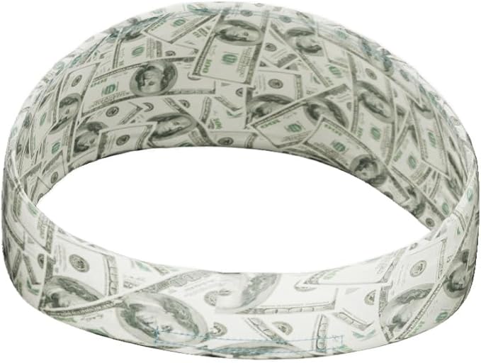 40+ Designs! Unisex Headband/Sweatband. Best for Sports, Fitness, Working Out, Yoga. Tapered Design