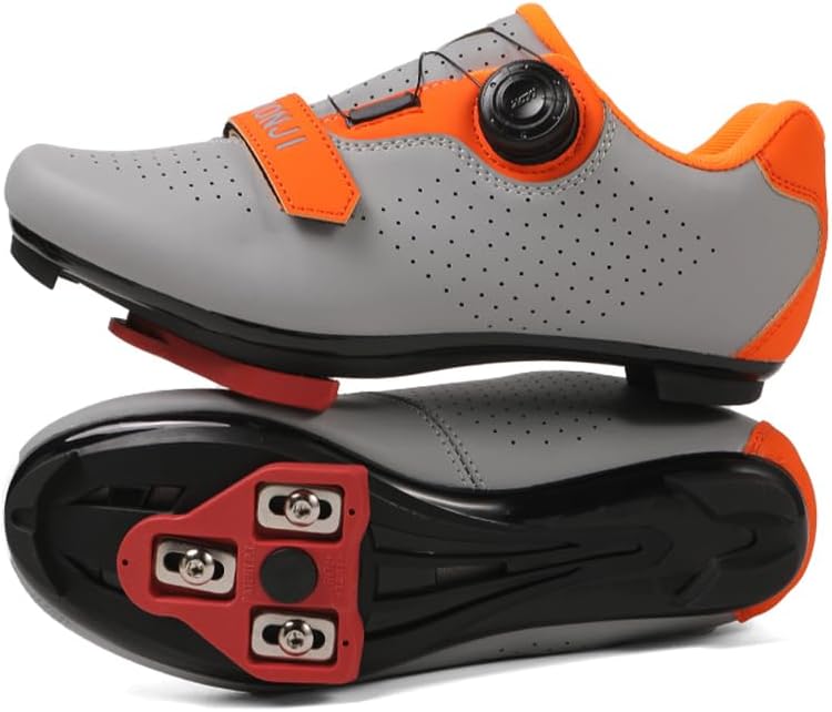 Cycling Shoes, Unisex Delta Cleats Compatible, Indoor Peloton and Outdoor Road Bike Shoes for Men and Women