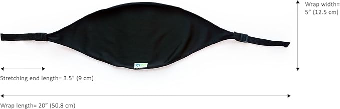 Onyix Silicone Hydrating Sleep Mask for Nighttime Dry Eye Relief, Not One-Size-Fits-All