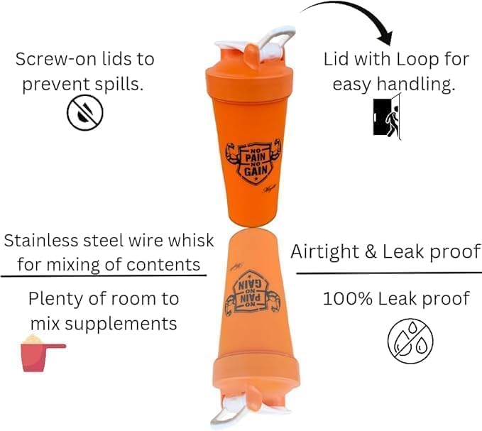 Magiko Blender Shaker Bottles for Protein, 28oz Portable Leakproof Pre-Workout Nutrition Water Bottle, BPA-Free Gym Protein Shaker for Sports & Outdoor Motivational Protein Shaker (Black Green)