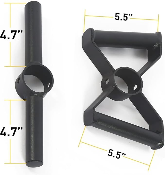 Adjustable kettlebell Handle, Heavy Duty Kettlebell Handle for Plates, Loading Pin with D-bar, Double D-bar and T-bar for Olympic Weight Plates, Hold Up 200lbs.