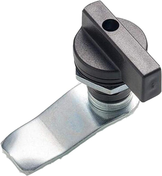 WJSKDQ 2PCS Thumb Operated Offset Thumb Cam Lock Black Cam Lock