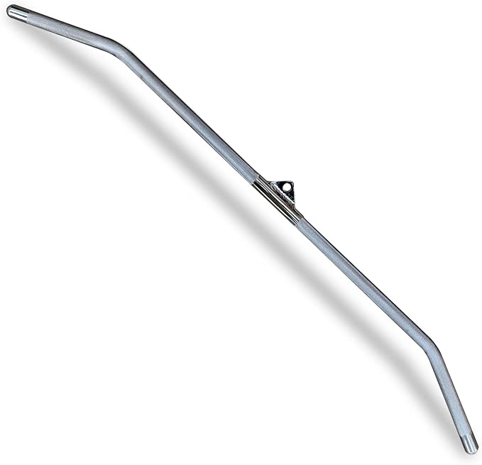 Cable Machine Lat Pulldown Attachments - 29/39/48 Inch Wide Grip Bar with Non-slip Handle for Home Gym Tricep Training