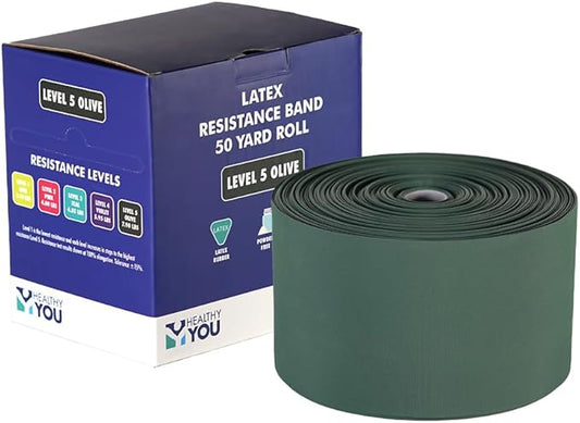 Healthy You® Latex Resistance Exercise Band 50 Yard