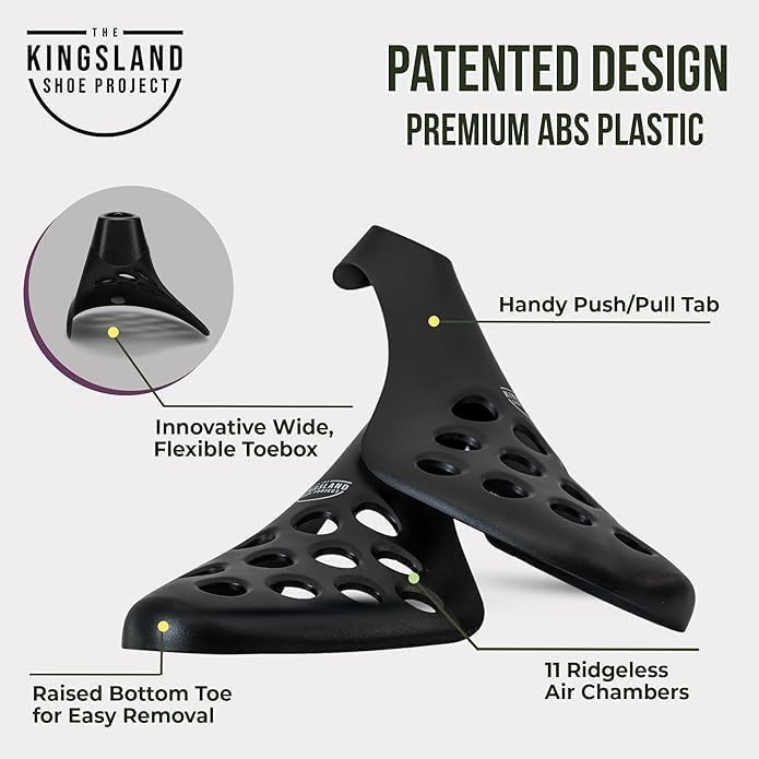 Fresh Flow Shoe Trees for Sneakers & Shoes, Travel Shoe Trees for Men & Women