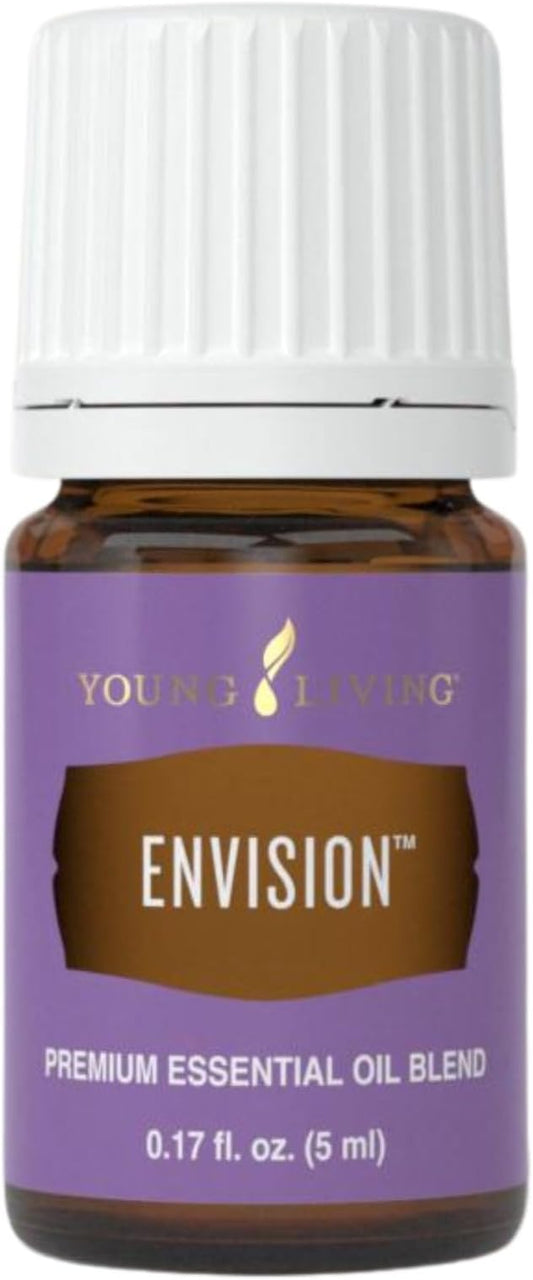 Envision Essential Oils Blend 5 ml by Young Living Kosher Certified New - Seed to Seal - Lavender Oil - Awakening Your Inner - Remove Negative Emotions