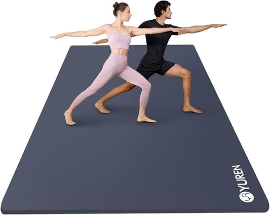 Large Yoga Mat 78"x 51" 20mm/15mm/10mm Thick Workout Mats for Home Gym, Extra Wide Workout for Women Men Gym Flooring Exercises