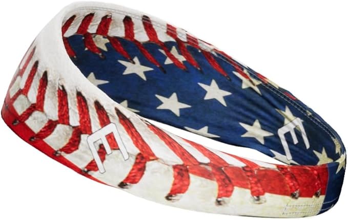 40+ Designs! Unisex Headband/Sweatband. Best for Sports, Fitness, Working Out, Yoga. Tapered Design