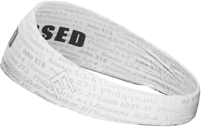 40+ Designs! Unisex Headband/Sweatband. Best for Sports, Fitness, Working Out, Yoga. Tapered Design