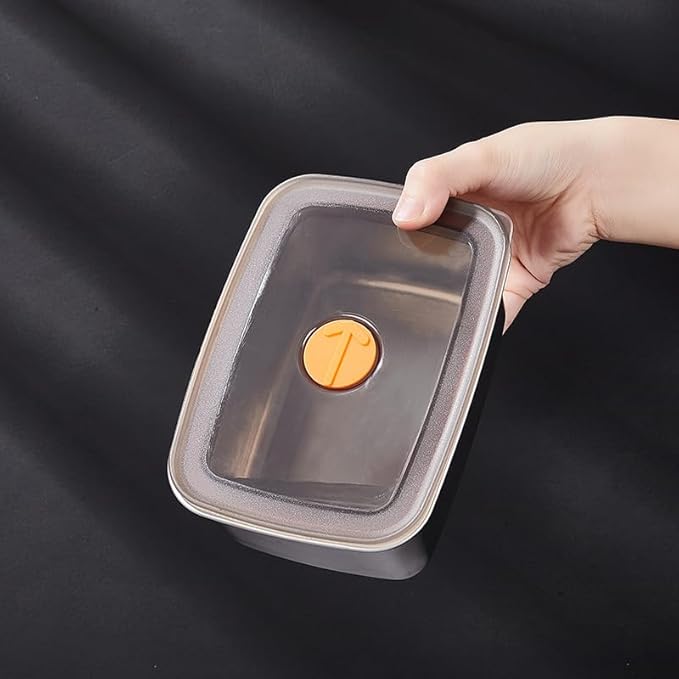 20 PCS Food Storage Containers with Lids Airtight (10 Containers & 10 Lids)，stainless steel food containers leak proof storage box with lid Locking Food Storage Container freezer storage