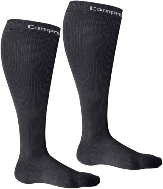 CompressionZ 30-40 mmHg Knee High Compression Socks Men & Women | Support Stockings for Travel, Nurses and Athletes