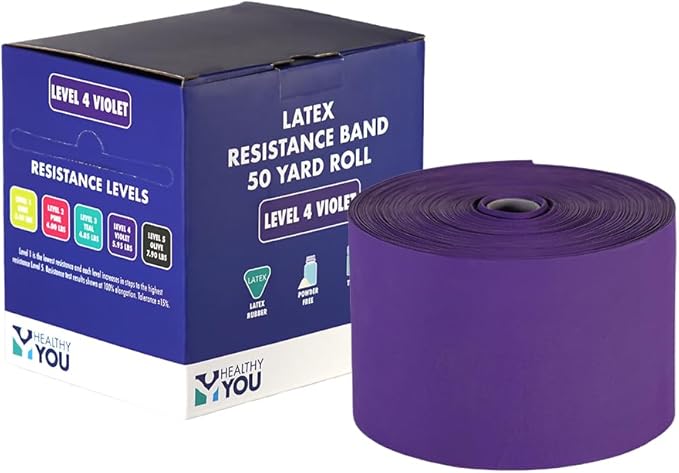 Healthy You® Latex Resistance Exercise Band 50 Yard