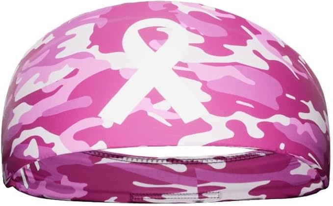 Unisex Headband/Sweatband. Best for Sports, Fitness, Working Out, Yoga. Tapered Design. Reversible.