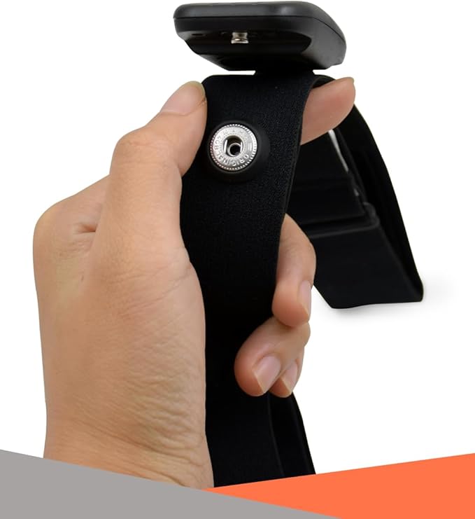 KYTO Heart Rate Monitor Chest Strap, ANT+/ Bluetooth, Compatible with iOS/Android APPs, Cycling/Yoga/Basketball/Running/Fitness Exercise/Boxing