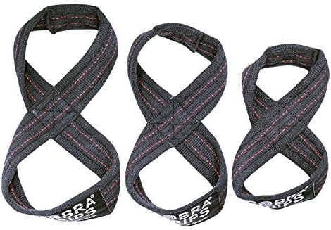 Deadlift Straps Figure 8 Loop Lifting Straps The #1 Choice for Power Lifters weightlifters workout Enthusiasts