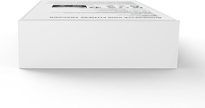 BIGGERFIVE Vigor 2 L Kids Fitness Tracker Watch for Boys Girls Ages 5-15, Activity Tracker, Heart Rate Sleep Monitor, IP68 Waterproof, Pedometer, Calorie Step Counter Watch, Black