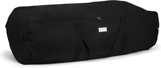 Covermates Keepsakes - Storage Duffel Bag - Heavy Duty Polyester - Reinforced Handles - Closet Storage, Black