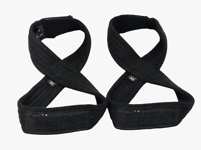 Deadlift Straps Figure 8 Loop Lifting Straps The #1 Choice for Power Lifters weightlifters workout Enthusiasts