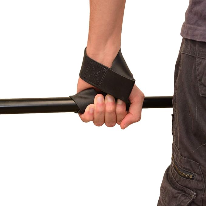 Hide & Drink, Set of 2 Lifting Wrist Straps, Bodybuilding, Sports, Gym, Fitness, Accessories, Strenght Training, Full Grain Leather, Handmade