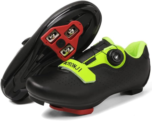 Cycling Shoes, Unisex Delta Cleats Compatible, Indoor Peloton and Outdoor Road Bike Shoes for Men and Women