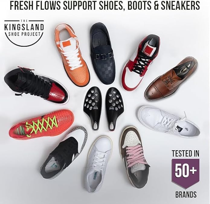 Fresh Flow Shoe Trees for Sneakers & Shoes, Travel Shoe Trees for Men & Women