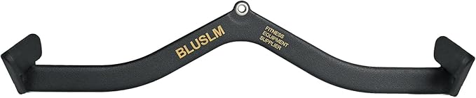 LAT Pull Down Bar for Cable Machine, LAT Pulldown Attachments T Bar V Bar Cable Attachment, Back Tricep Bar Strength Training Handle