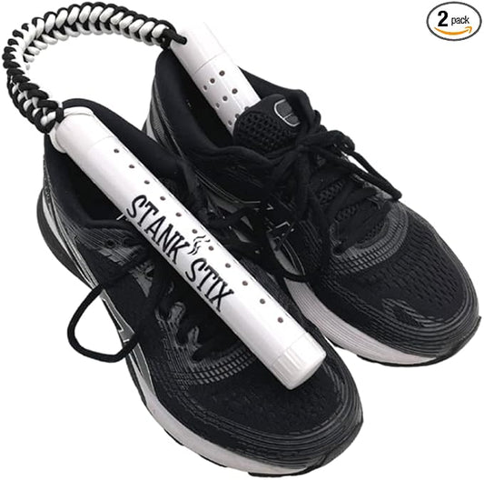 Glovestix StankStix Shoe Deodorizer Shoe Odor Eliminator, Formerly Called ShoeStix. Non-Toxic Odor Remover for Shoes, Boots, Smelly Gym Bags, Boxing, Lacrosse, Soccer & Hockey Gear